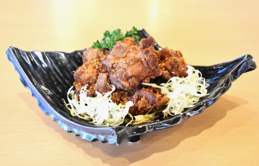 錦爽鶏もも肉の甘タレ唐揚げ